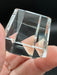 High Quality Elevated Octagonal Glass Sphere Stand with bevelled edges