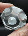 High Quality Elevated Octagonal Glass Sphere Stand with bevelled edges