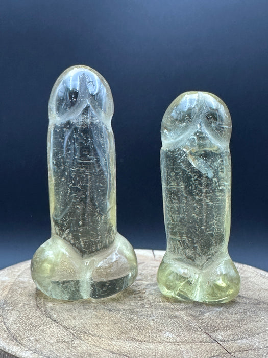Amethyst and Citrine Crystal Man Part