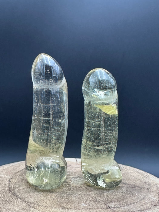 Amethyst and Citrine Crystal Man Part