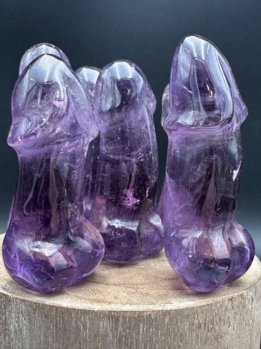 Amethyst and Citrine Crystal Man Part