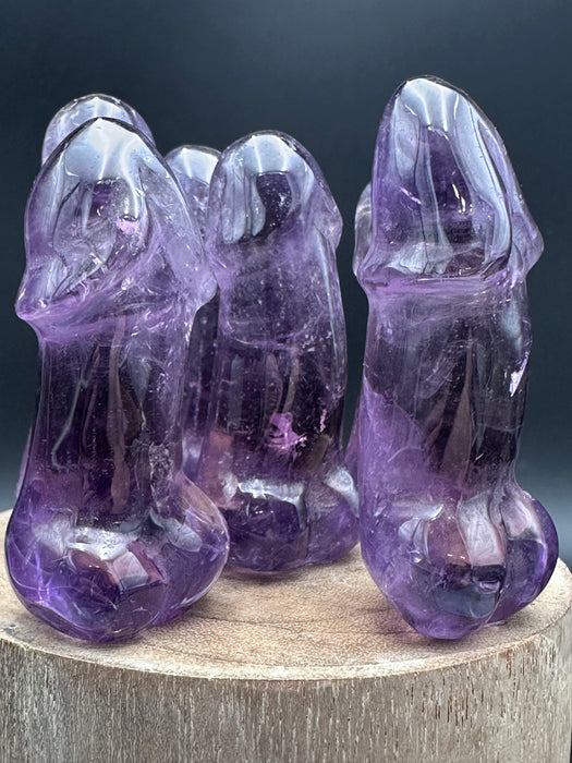 Amethyst and Citrine Crystal Man Part