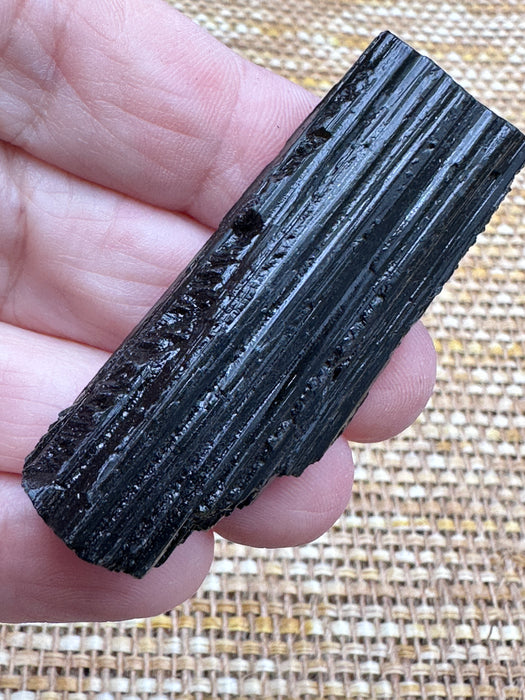 Black Tourmaline Raw Specimens - Various Choices