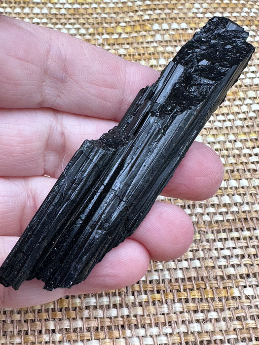 Black Tourmaline Raw Specimens - Various Choices