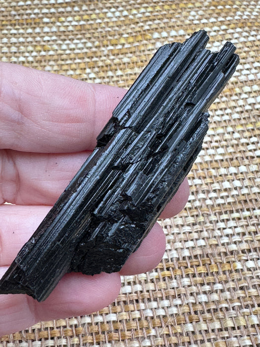 Black Tourmaline Raw Specimens - Various Choices