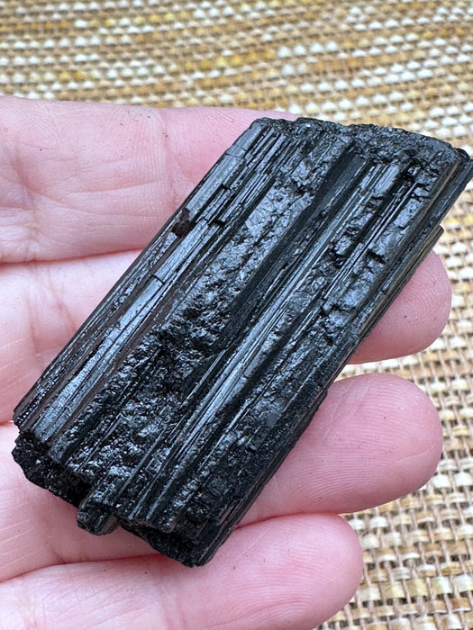 Black Tourmaline Raw Specimens - Various Choices