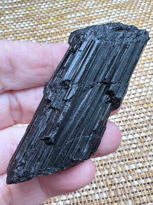 Black Tourmaline Raw Specimens - Various Choices