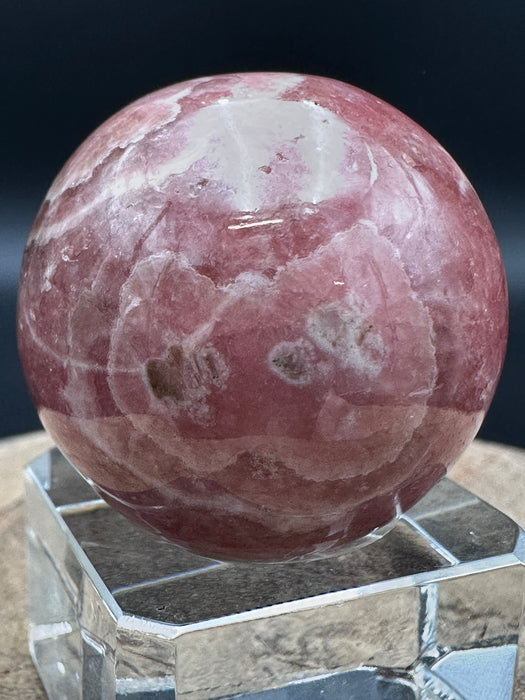 Rhodochrosite Crystal Sphere