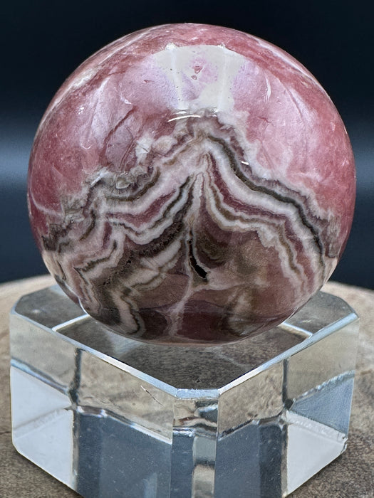 Rhodochrosite Crystal Sphere