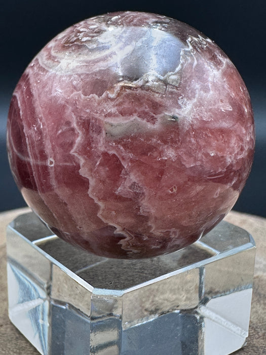 Rhodochrosite Crystal Sphere