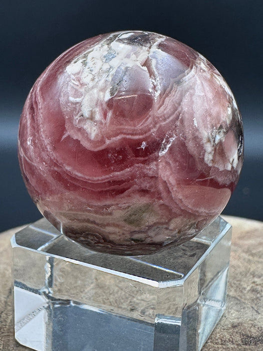 Rhodochrosite Crystal Sphere