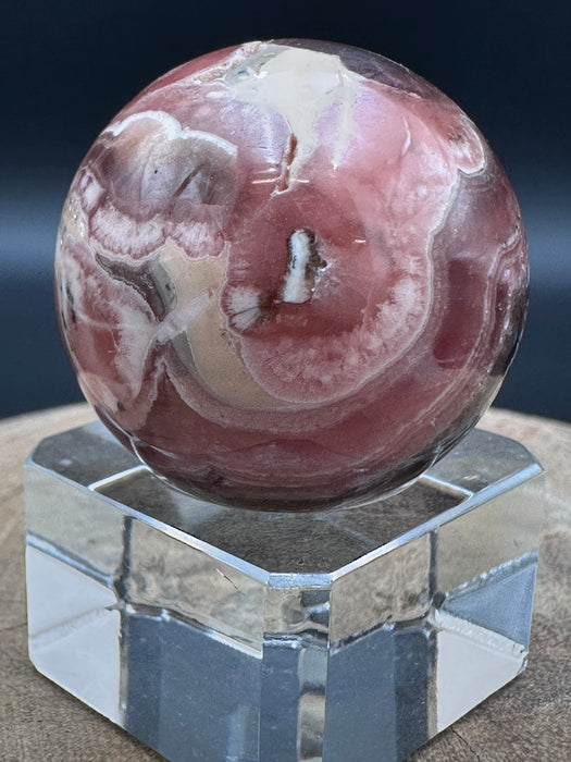 Rhodochrosite Crystal Sphere