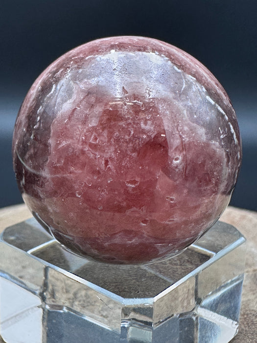 Rhodochrosite Crystal Sphere