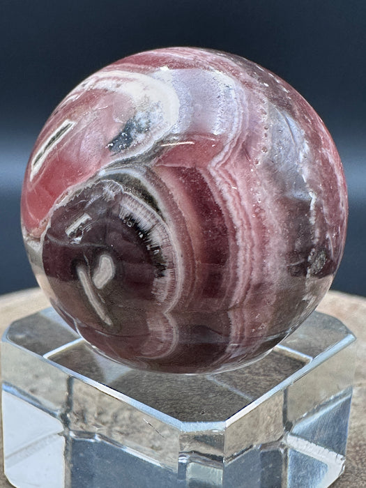 Rhodochrosite Crystal Sphere