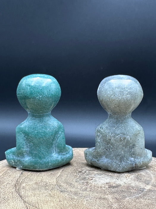Crystal Alien Mini Carvings
