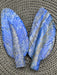 Hand Carved Crystal Feathers