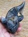 Black Agate Crystal Whale Carving