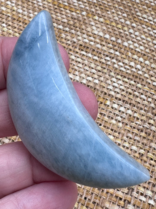 Aquamarine Crystal Moon
