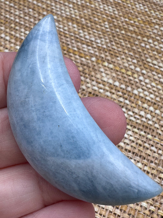 Aquamarine Crystal Moon