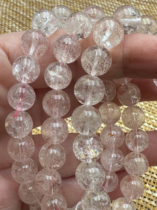Himalayan Pink Quartz Bracelet - 7 sizes