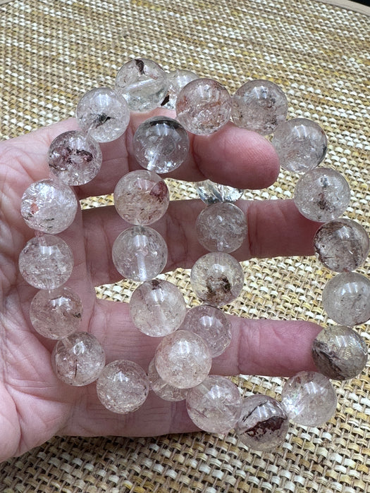 Himalayan Pink Quartz Bracelet - 7 sizes