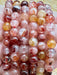 Fire Quartz Bead Bracelet 