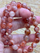 Fire Quartz Bead Bracelet 