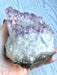 Raw Amethyst Crystal Cluster Votive Candle Holder