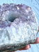 Raw Amethyst Crystal Cluster Votive Candle Holder