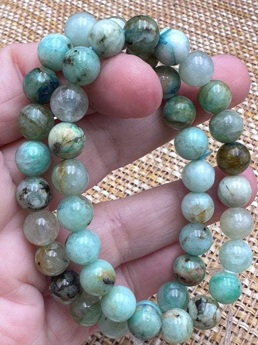 Phoenix Stone Bead Bracelet (Fynchenite)