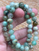 Phoenix Stone Bead Bracelet (Fynchenite)
