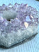 Raw Amethyst Crystal Cluster Votive Candle Holder