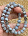 Storm Line Agate Bracelet (Banded Blue Chalcedony)
