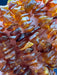 Amber Resin Chip Bracelet with larger size chip