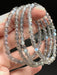Flashy Labradorite Faceted Bead Bracelet - 5mm