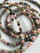 Watermelon Tourmaline 3-Row Bracelet/Necklace