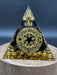 Black Obsidian Orgonite Pyramid Crystal