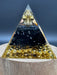 Black Obsidian Orgonite Pyramid Crystal