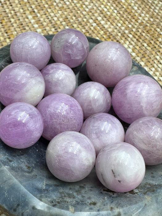Kunzite Mini Sphere - Various Sizes