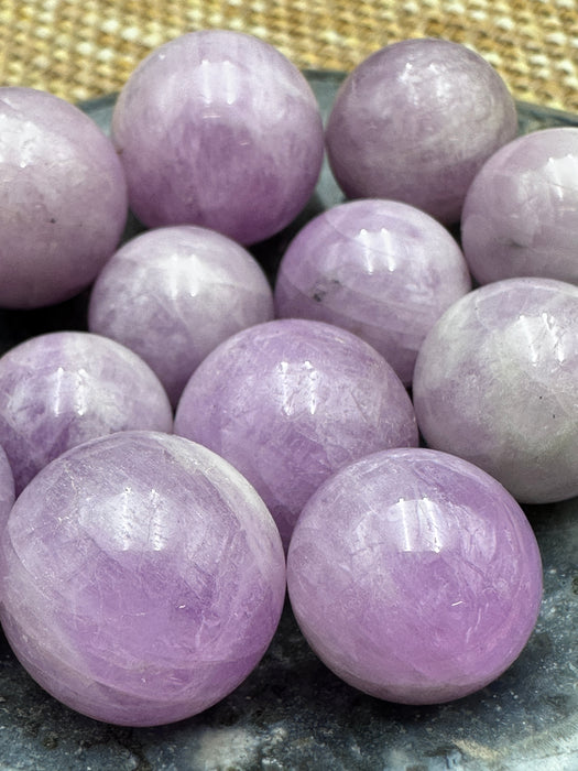 Kunzite Mini Sphere - Various Sizes