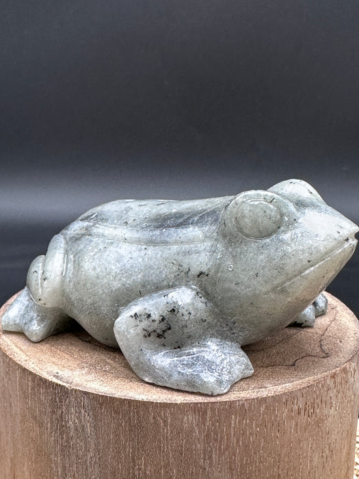 Labradorite Crystal Frog Toad