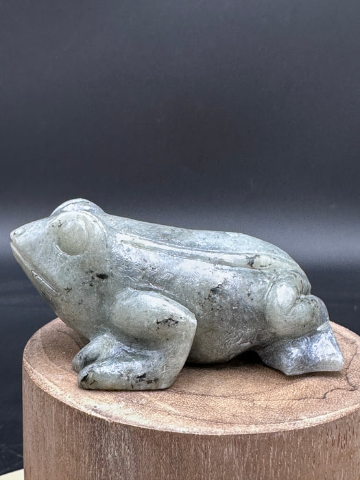 Labradorite Crystal Frog Toad