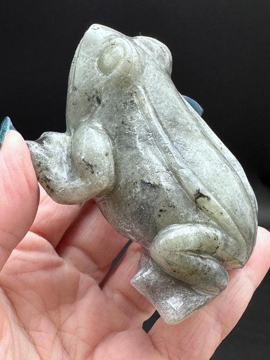 Labradorite Crystal Frog Toad