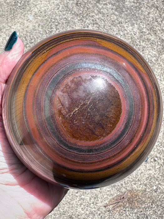 Tiger Iron Crystal Sphere