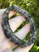 Black Tourmalinated Quartz Rectangle Bead Bracelet