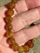 Gold Rutile Bead Bracelet
