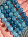 Aquamarine Bead Bracelet