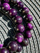 Purpurite Bead Bracelet