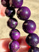 Purpurite Bead Bracelet