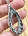 Silver Plated Agate Geode Crystal Pendant Brazil